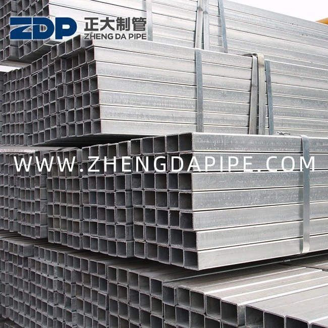20X40 200X400 GI Rechthoekige stalen buis